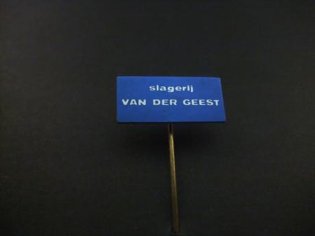 Slagerij van der Geest ,logo